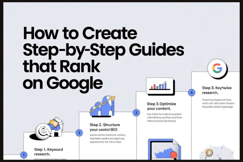 How to Create Step-by-Step Guides That Rank on Google